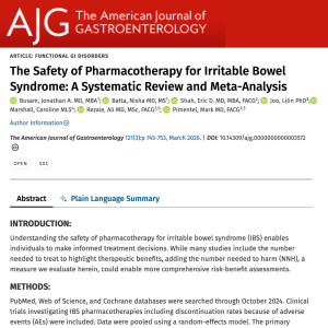 The Safety of Pharmacotherapy for Irritable Bowel Syndrome: A Systematic Review and Meta-Analysis